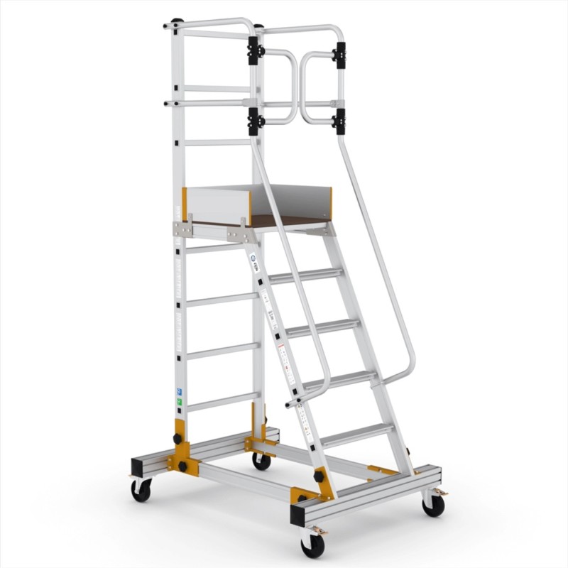 Platforma mobila profesionala RD33 din aluminiu, H lucru 3,3m
