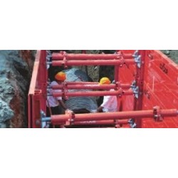 Sisteme sprijiniri maluri CONDOR &#8211; Sistem MA instalare-prin presare H modul 2000/1200/600mm L 3000mm