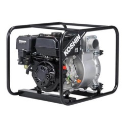 Motopompa ape foarte murdare KOSHIN KTZ-80X-BAE motor Koshin K300 Ø 80 mm debit 82 mc/h