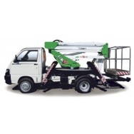 Nacela cu brat telescopic dublu articulat montata pe autosasiu COMET Euro Sky 21/2/9.5 HQ H 21m L 9.5m 200KG