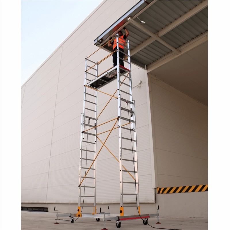 RS TeleSafe 005XL Schela mobila profesionala din aluminiu