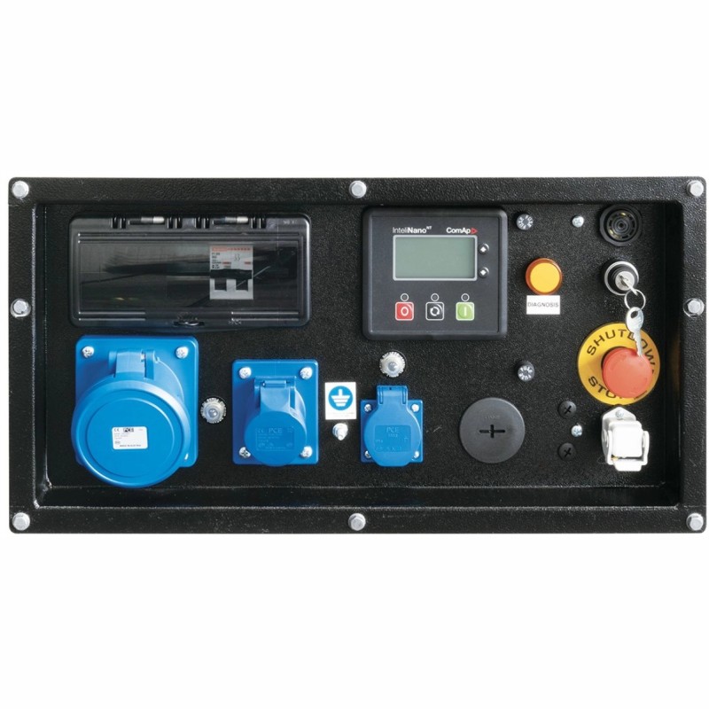 Generator insonorizat GENMAC WONDER RG14000HS-M5 putere maxima 14,7 kVA motor Honda iGX800