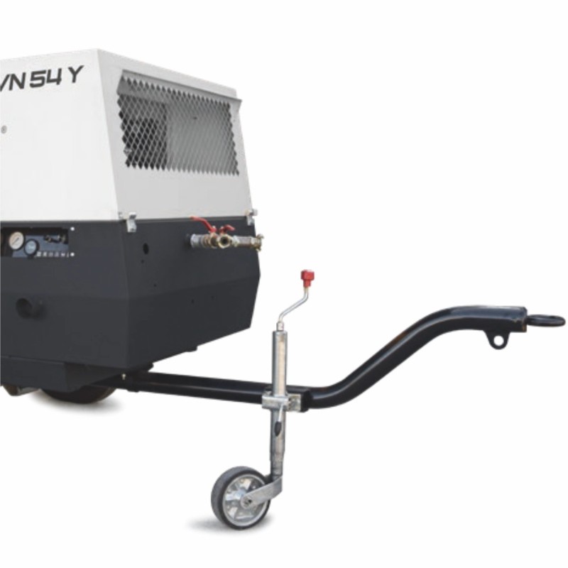 Motocompresor ROTAIR MDVN 54Y 5400l/min 7bar motor YANMAR cu bara tractare fixa doar pentru santier