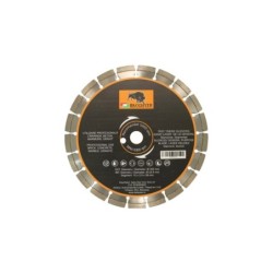Disc Bisonte diamantat segmentat silentios, pentru caramida, beton, marmura, granit, Ø 300mm