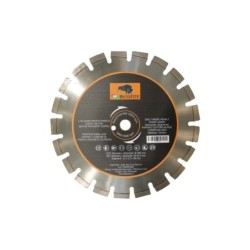 Disc Bisonte diamantat segmentat, pentru asfalt, beton proaspat (sapa), beton, Ø 350mm