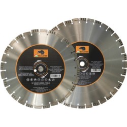 Disc Bisonte diamantat segmentat alternativ, beton rutier, asfalt si beton proaspat (sapa), Ø 400mm