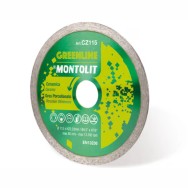Disc Montolit CZ115 CERMONT diamantat pentru ceramica Ø 115 mm