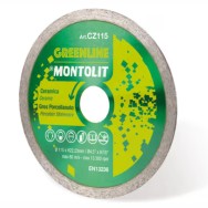 Disc Montolit CZ125 CERMONT diamantat pentru ceramica Ø 125 mm