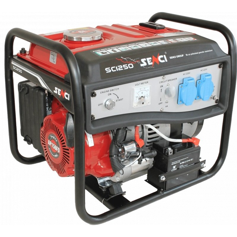 RS Generator de curent SENCI SC1250 LITE putere maxima 1,0 kW 230V