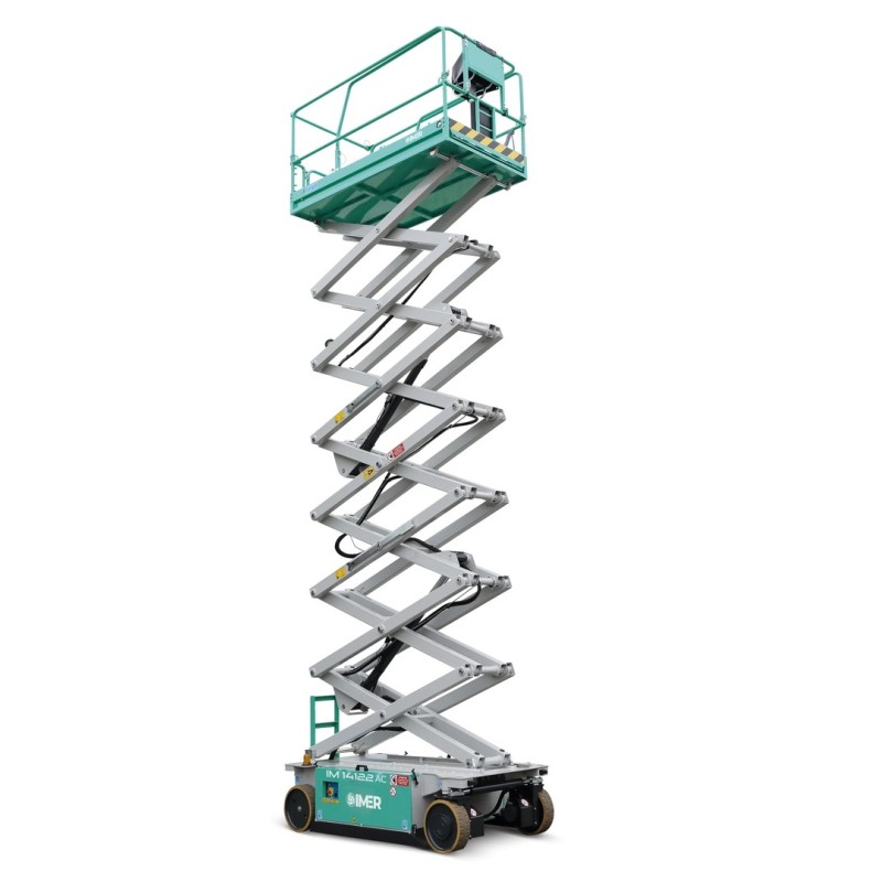 Nacela foarfeca IMER ACCESS IM14122 AC int/exterior H lucru 15.9m sarcina 250kg motor Electric 3.0KW