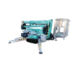 Nacela cu senile tip spider IMER ACCESS IM R15 DA LITHIUM H lucru 15.1 m sarcina maxima 230 kg