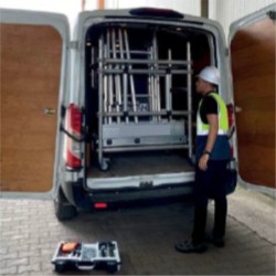 ProTUBE Mini7 Schela mobila profesionala din aluminiu H lucru 6,8 m