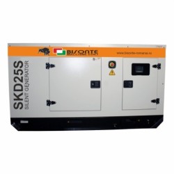 RS Generator insonorizat BISONTE SKD25S putere maxima 25 kVA 400V ATS inclus