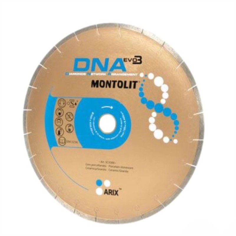 Disc Montolit SCX400 PRO DNA pentru ceramica Pro, granit Ø 400 mm