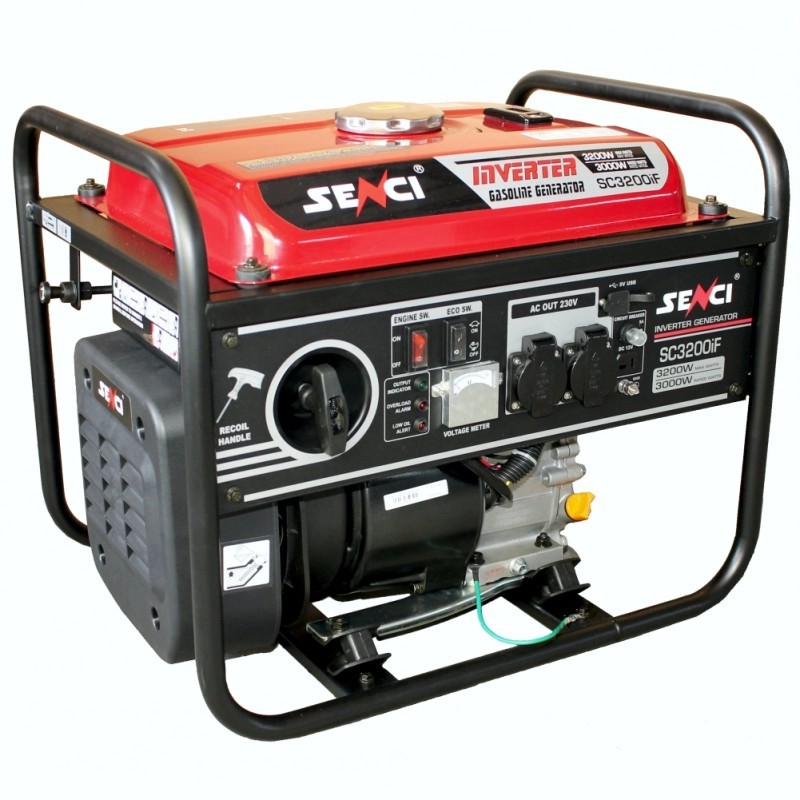 RS Generator inverter SENCI SC3200iF putere maxima 3.2 kW 230V