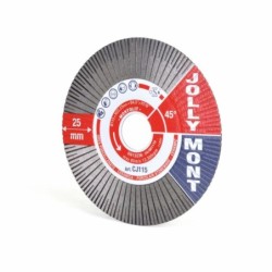 Disc Montolit CJ115 pentru gresie portelanata/granit/piatra naturala, teracota Ø 115 mm M22.2