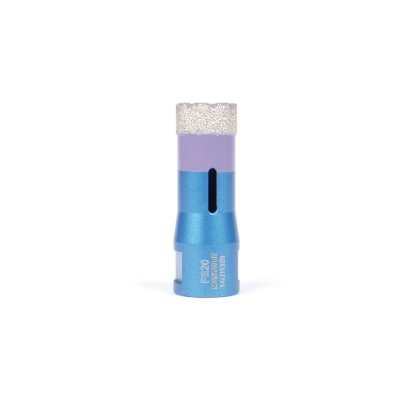 LS Carota Montolit FS20 pentru ceramica/granit/marmura Ø 20 mm
