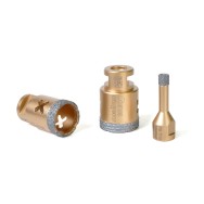 Carota Montolit FS-TI40 T-GOLD diamantata pentru perforare uscata Ø 40 mm