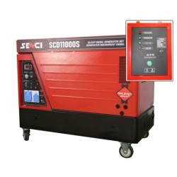 Generator insonorizat SENCI SCD11000S ATS putere maxima 8.5 kW 230V, motor Diesel ATS inclus