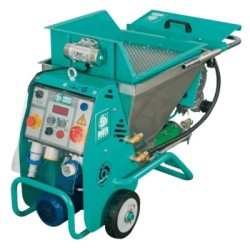 Pompa multifunctionala Imer SMALL 50 cu sita vibranta/compresor cu piston/kit tencuiala traditionala