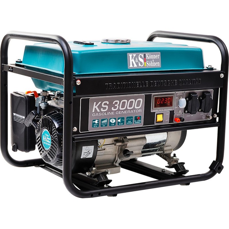 Generator de curent 3 kW benzina PRO - Konner & Sohnen - KS-3000