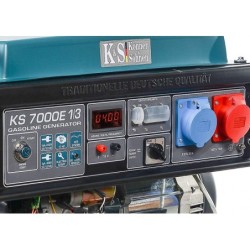 Generator de curent 5.5 kW benzina PRO - Konner & Sohnen - KS-7000E-1/3