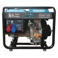Generator de curent 7.5 kW diesel - Heavy Duty - Konner & Sohnen - KS-9100DE-1/3-HD-ATSR