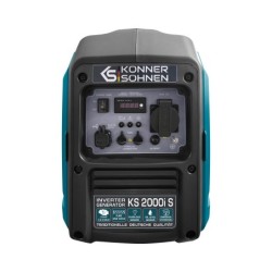 Generator de curent 2.0 kW inverter - benzina - insonorizat - Konner & Sohnen - KS-2000i-S