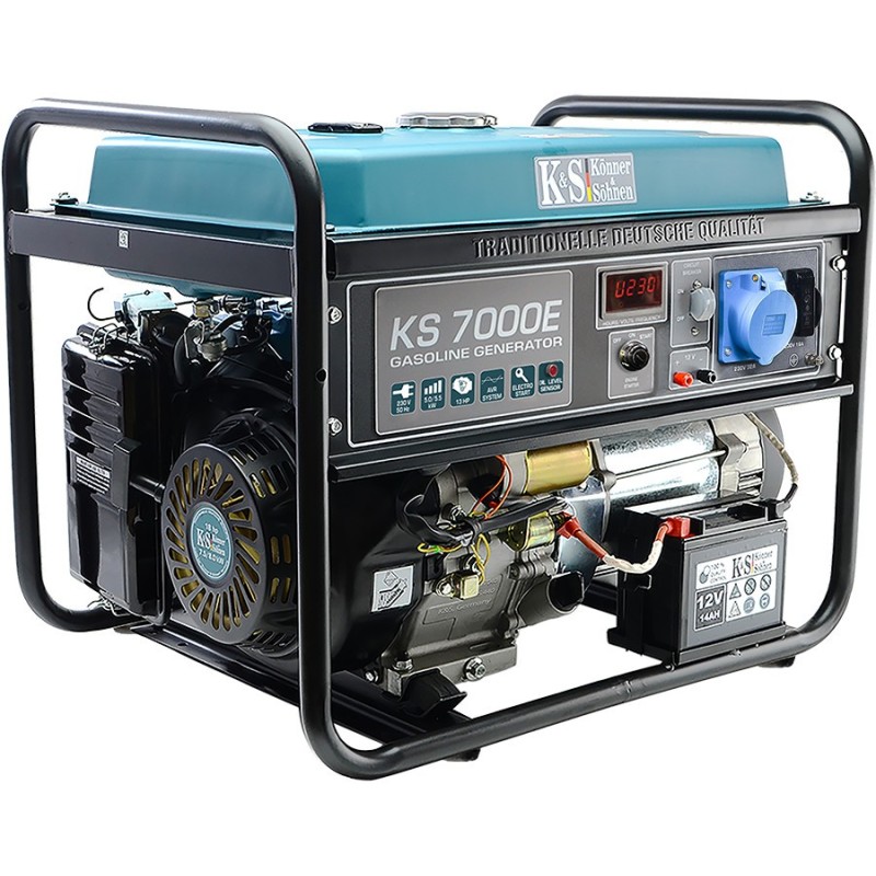 Generator de curent 5.5 kW benzina PRO - Konner & Sohnen - KS-7000E