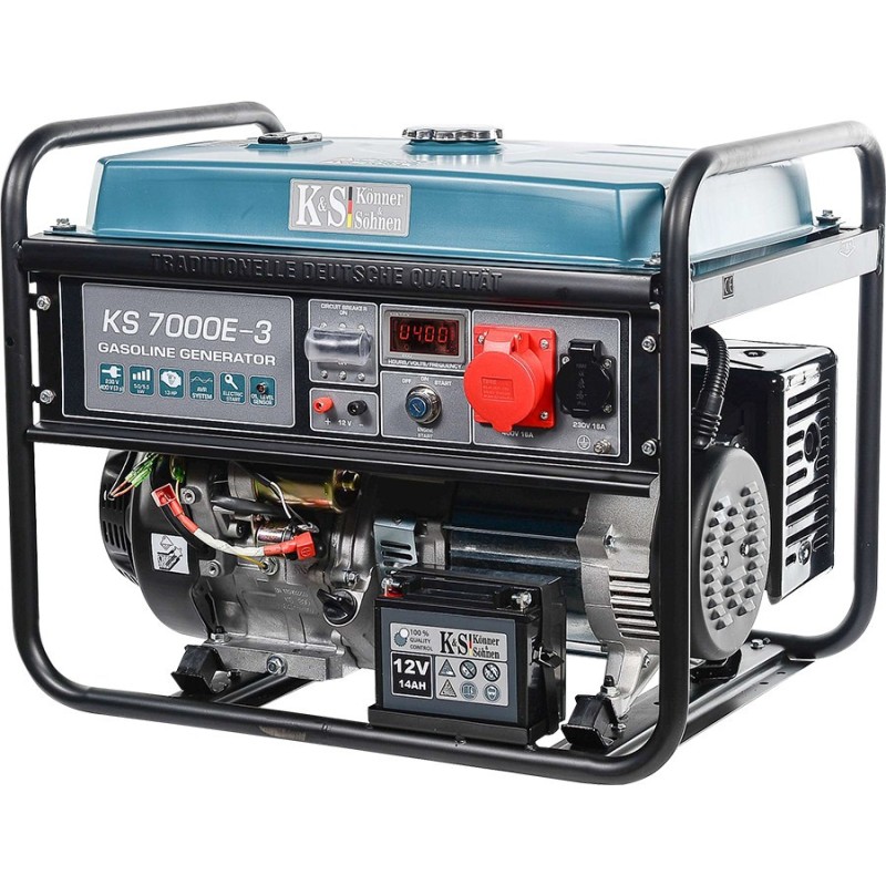 Generator de curent 5.5 kW benzina PRO - Konner & Sohnen - KS-7000E-3