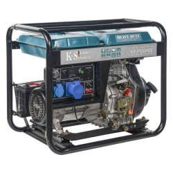 Generator de curent 5.5 kW diesel - Heavy Duty - Konner & Sohnen - KS-6100DE-HD