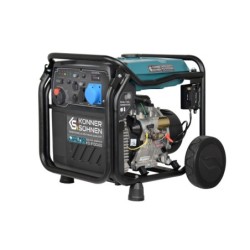 Generator de curent 8 kW inverter - HIBRID (GPL + benzina) - Konner & Sohnen - KS-8100iEG