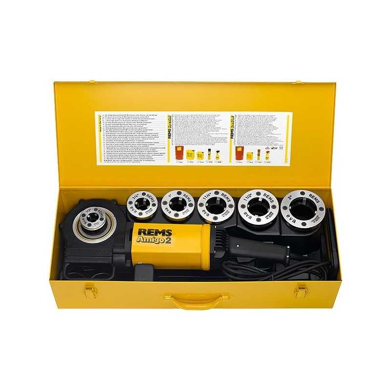 REMS Clupa electrica de filetat Amigo 2 set 1/2-2" 540020