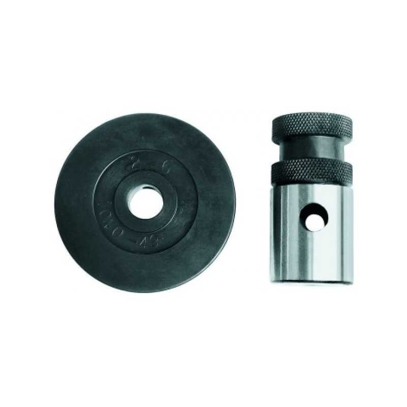 REMS Set role presoare 1 - 1 1/2" pentru canelat tevi 347030