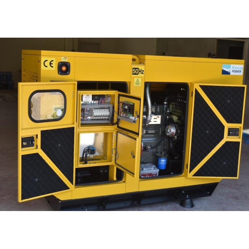 Generator stationar insonorizat DIESEL, 350kVA, motor SDEC, Kaplan KPS-350
