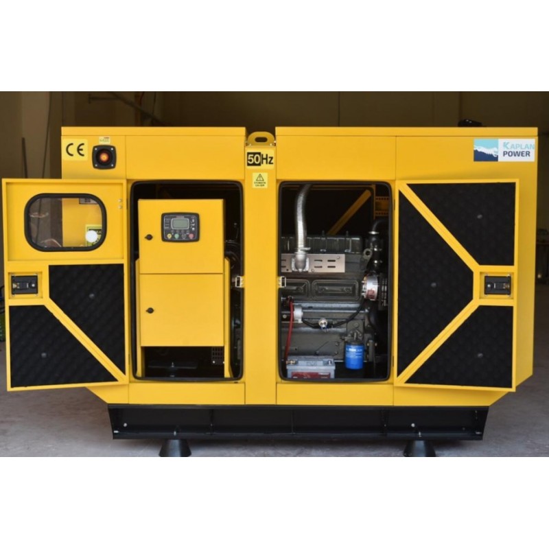Generator stationar insonorizat DIESEL, 1000kVA, motor SDEC, Kaplan KPS-1000