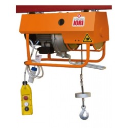 Electropalan Profesional 500 kg, 50 metri cablu - IORI-DT500MAX-50m Motor Trifazic
