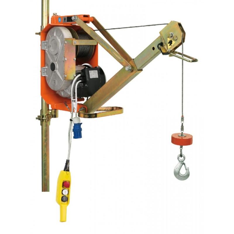 Electropalan Profesional cu Brat Extensibil 300 kg, 40 metri cablu - IORI-DM300AP-ELEF40m Electropalan Profesional cu Brat Extensibil 300 kg, 40 metri cablu - IORI-DM300AP-ELEF40m