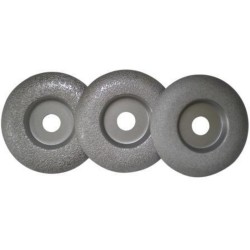 Disc diamantat curbat pt. slefuiri / sanfren in placi - Granulatie 30 125mm - DXDH.4047.125.0030