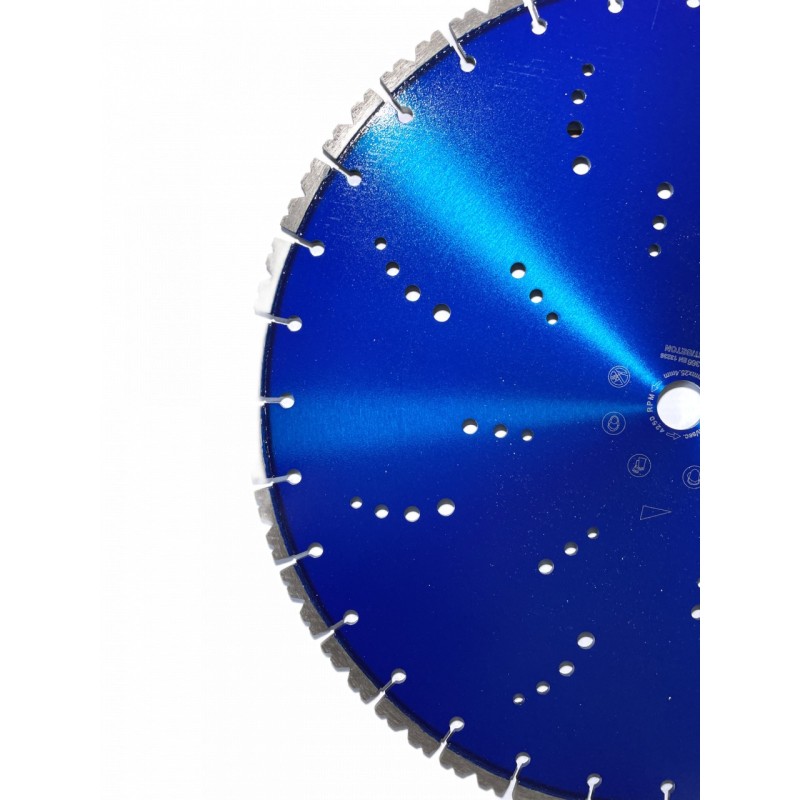 Disc DiamantatExpert pt. Beton armat & Piatra - Speed Wave 500x25.4 (mm) Super Premium - DXDH.2050.500.25