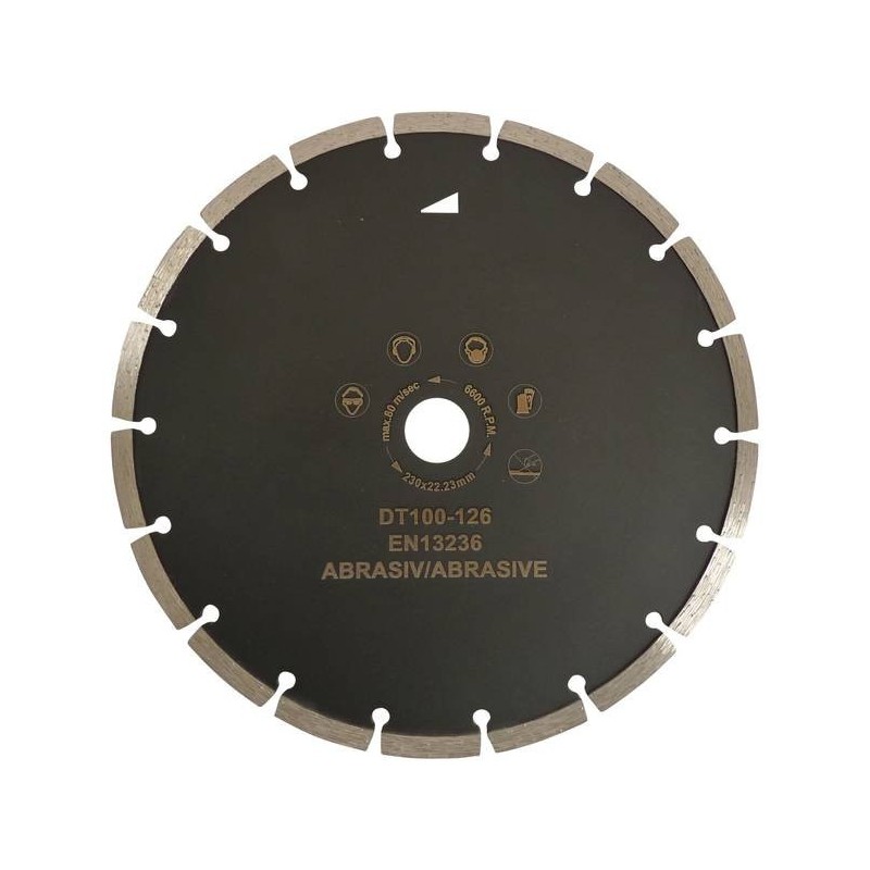 Disc DiamantatExpert pt. Caramida, Calcar & Mat. Abrazive 115x22.2 (mm) Premium - DXDH.1817.115