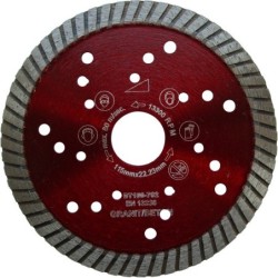 Disc DiamantatExpert pt. Granit & Piatra - Turbo 115x22.2 (mm) Super Premium - DXDH.2677.115