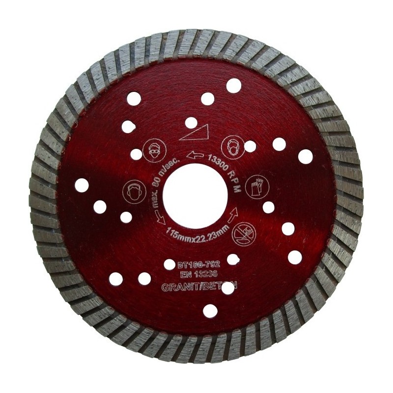 Disc DiamantatExpert pt. Granit & Piatra - Turbo 125x22.2 (mm) Super Premium - DXDH.2677.125 Disc DiamantatExpert pt. Granit & Piatra - Turbo 125x22.2 (mm) Super Premium - DXDH.2677.125