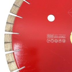 Disc DiamantatExpert 3DTECH pt. Granit si Materiale foarte dure - Sandwich Silentios - 380mm ULTRA Premium - DXQZ.3DPGS.350.60-4