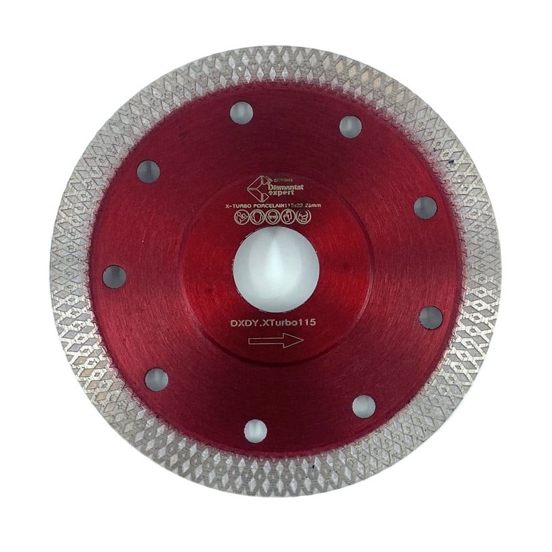 Disc DiamantatExpert pt. Portelan dur & Gresie ft. dura 115x22.2 (mm) Premium - DXDY.XTURBO.115