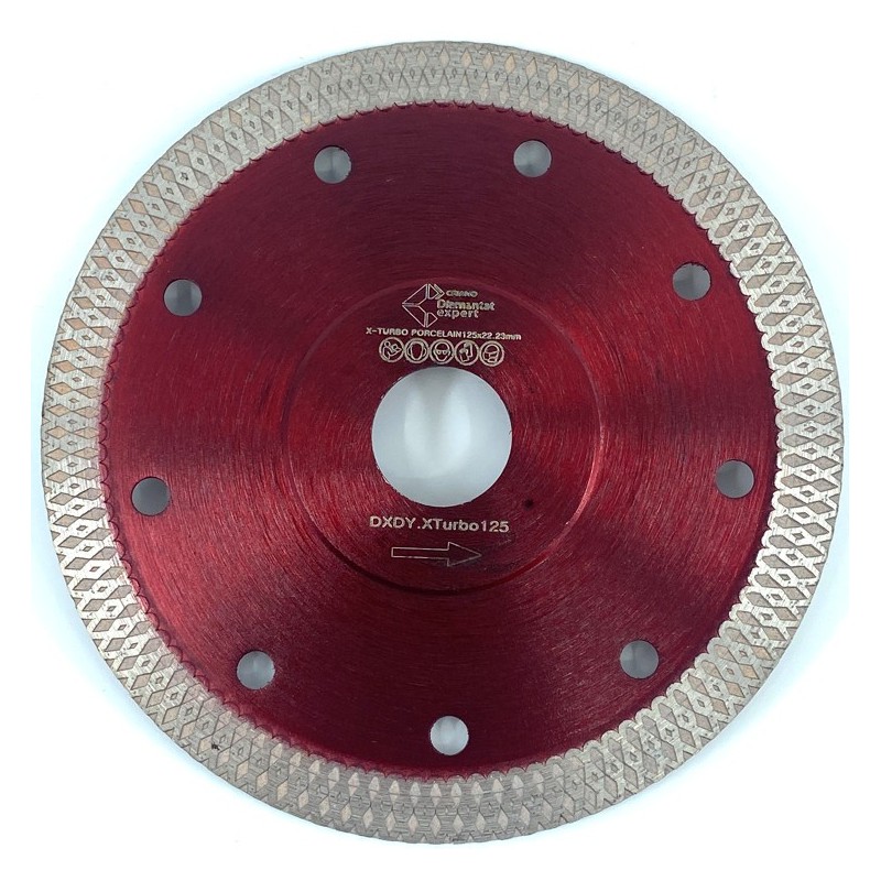 Disc DiamantatExpert pt. Portelan dur & Gresie ft. dura 125x22.2 (mm) Premium - DXDY.XTURBO.125