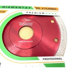 Disc DiamantatExpert pt. Portelan dur & Gresie ft. dura 125x22.2 (mm) Premium - DXDY.XTURBO.125