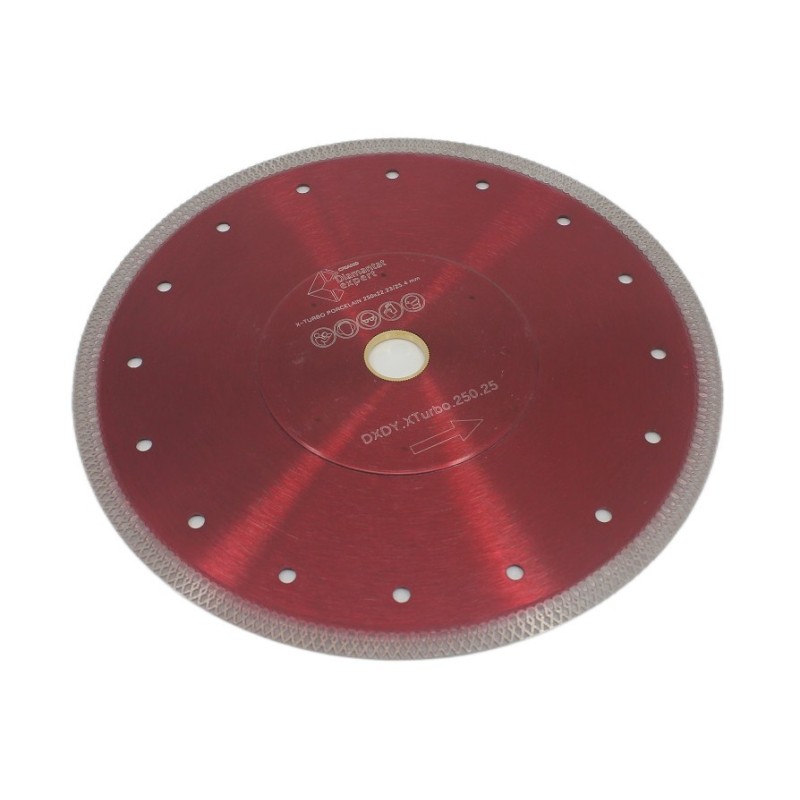Disc DiamantatExpert pt. Portelan dur & Gresie ft. dura 250x25,4 (mm) Premium - DXDY.XTURBO.250.25