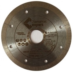 Disc DiamantatExpert pt. Portelan dur, ceramica dura - Ultra Long Life 125x22.2 (mm) Ultra Premium - DXWD.QNBT.125
