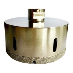 Carota diamantata pt. gresie portelanata & piatra - diam. 110mm - Super Premium - DXDH.80407.110